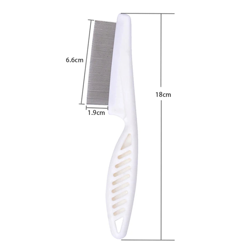Ultimate Dog & Cat Grooming Flea Comb - Effortless Pet Care and Massage Tool for Shedding Hair Removal