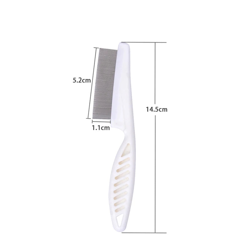 Ultimate Dog & Cat Grooming Flea Comb - Effortless Pet Care and Massage Tool for Shedding Hair Removal
